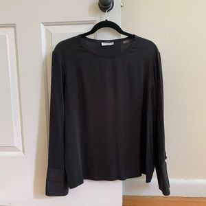 Equipment 100% Silk Long Sleeve Blouse